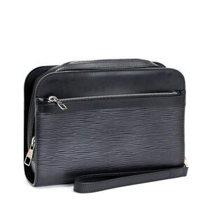 Louis Vuitton Osh Handbag Epi Leather Black